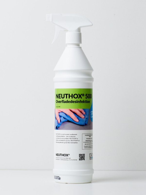 Overfladedesinfektion i sprayflaske 1 liter - NEUTHOX - Image 2