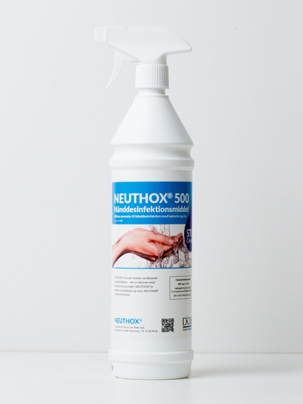 Hånddesinfektion i sprayflaske 1 liter - NEUTHOX - Image 2