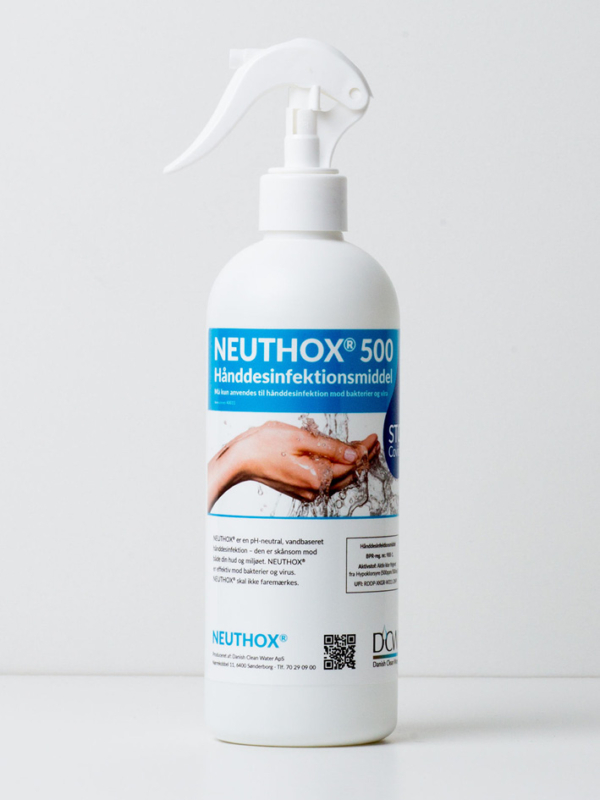 Hånddesinfektion i sprayflaske 0,5 liter - NEUTHOX - Image 2